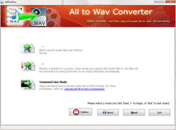 Boxoft All to Wav Converter图片