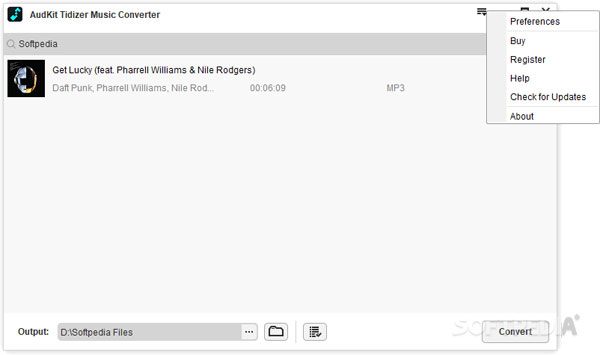 AudKit Tidizer Music Converter截图