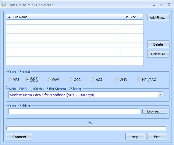 Fast RM to MP3 Converter图片
