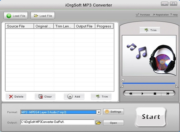 iOrgSoft MP3 Converter软件图片1