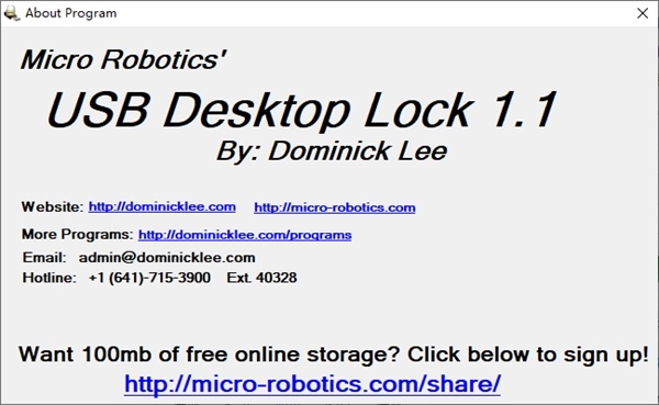 USB Desktop Lock图片2