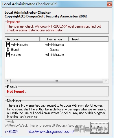 Local Administrator Checker图片