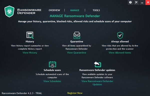Ransomware Defender软件图片2