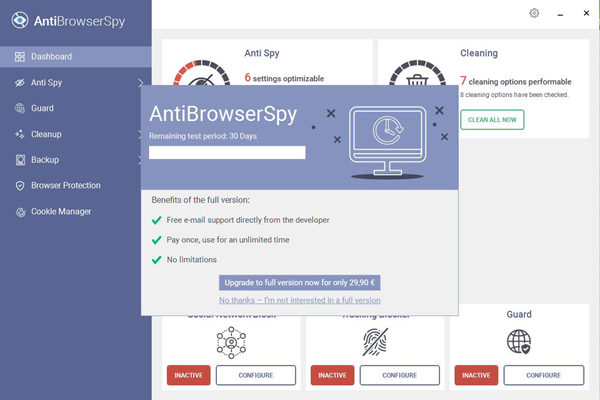 Abelssoft AntiBrowserSpy 2021图片