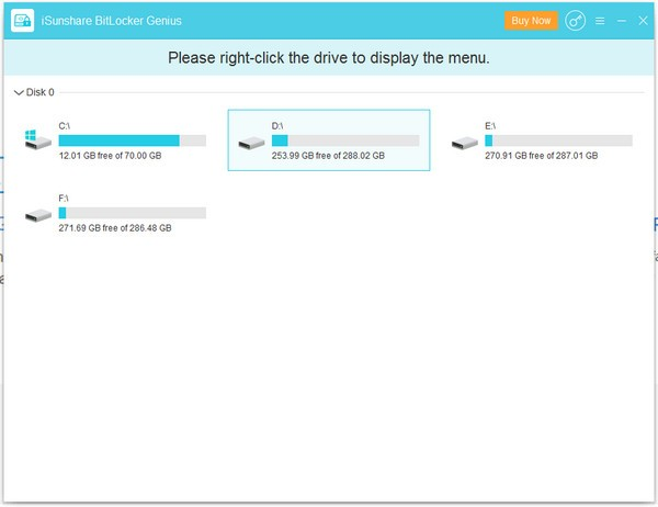 iSunshare BitLocker Genius截图1