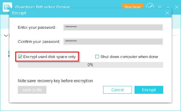 iSunshare BitLocker Genius截图6