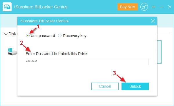 iSunshare BitLocker Genius截图10