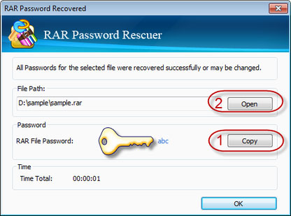 daossoft rar password rescuer截图