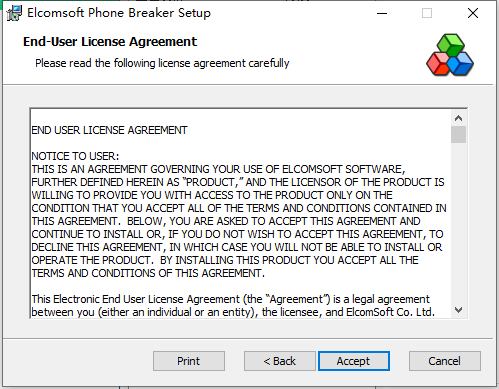 Elcomsoft Phone Breaker破解版图片