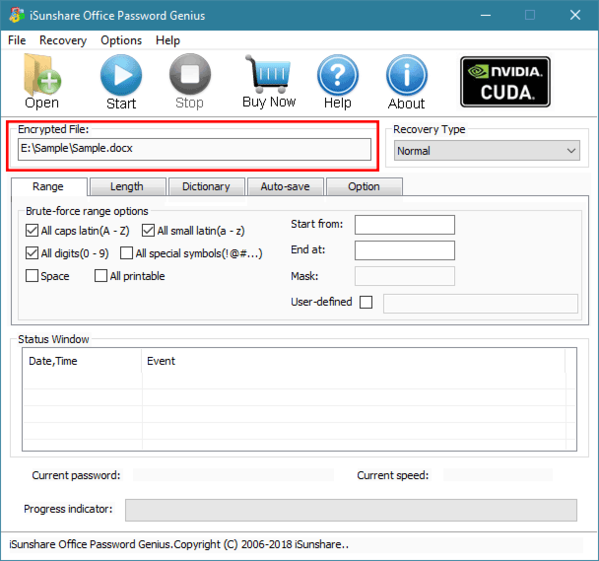 iSunshare Office Password Genius图片3