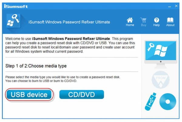 imyPass Windows Password Reset截图1