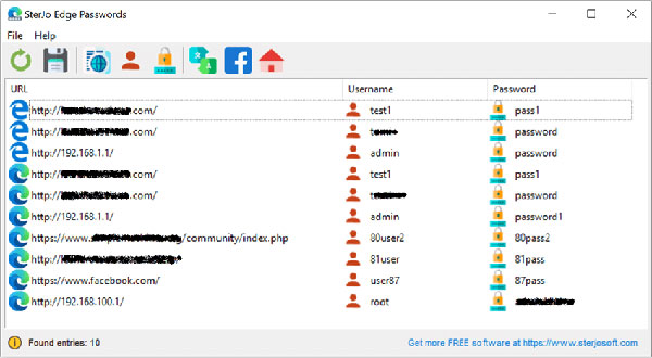 SterJo Edge Passwords截图