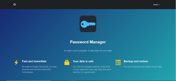 PasswordManager截图