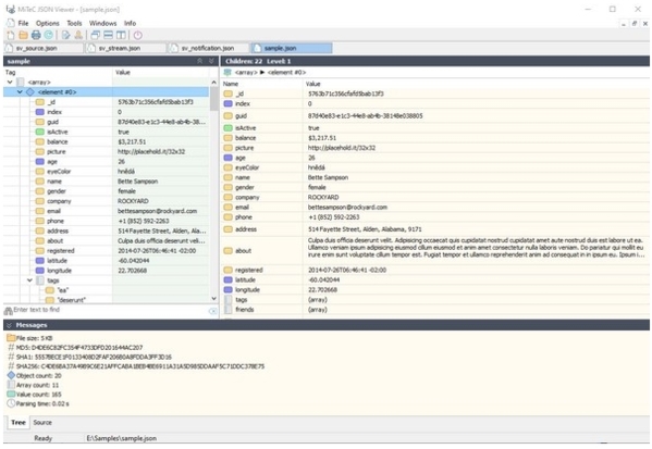 MiTec JSON Viewer图片2