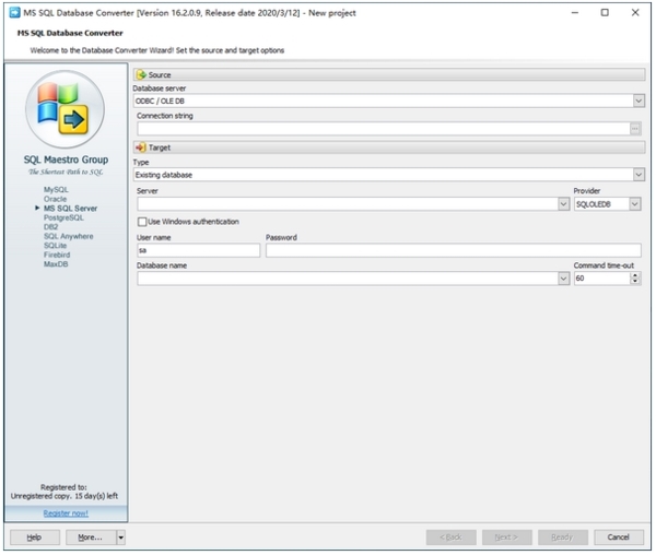 MS SQL Database Converter图片1