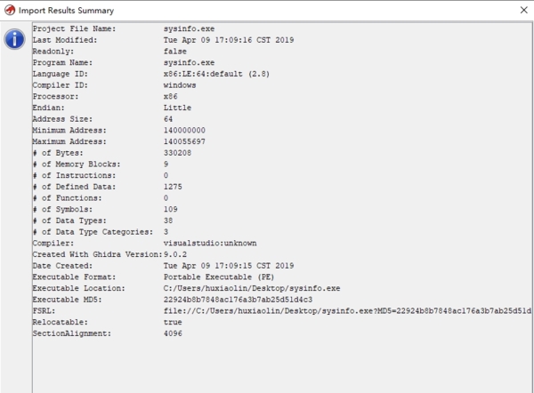 Ghidra中文版下载|Ghidra反汇编 最新版v9.0.4下载插图13
