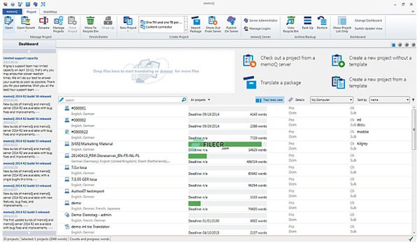 memoQ Translator截图