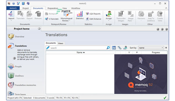 memoQ Translator截图