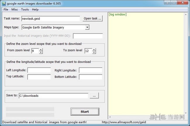 谷歌卫星地图下载器|google earth images downloader 最新官方版V6.365下载