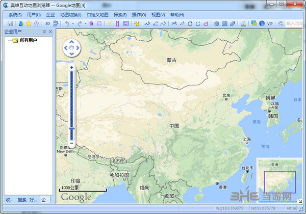 奥维互动地图浏览器1