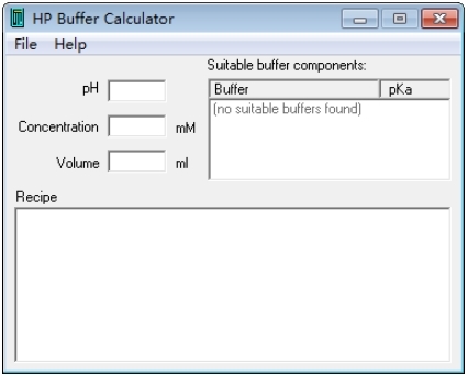 HP Buffer Calculator图片1