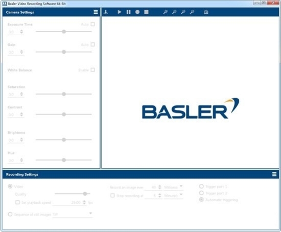 Basler Video Recording Software(视频录制编辑软件)官方版v1.3下载插图