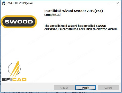 EFICAD SWOOD 2019安装教程7