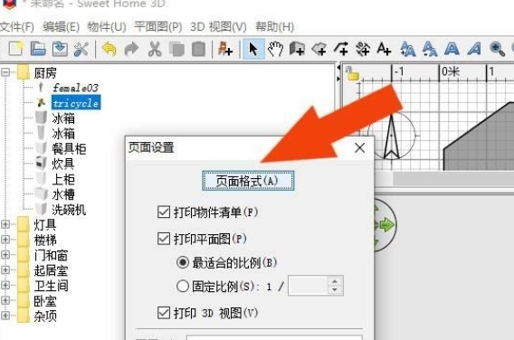 Sweet Home 3D页面设置图7