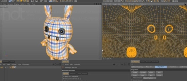 Element3d使用UV贴图3