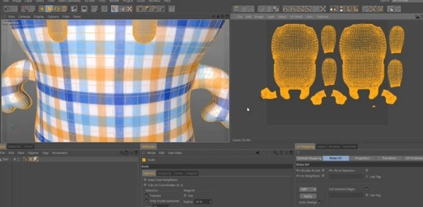 Element3d使用UV贴图4