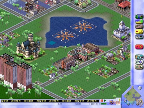 模拟城市3000游戏截图