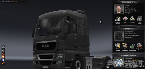 欧洲卡车模拟2无需DLC无限金钱全城市全车库存档 1.25下载