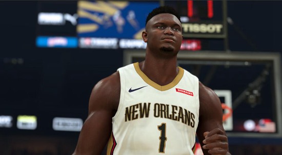 NBA2K20蔡恩威廉森面补MOD|NBA2K20鹈鹕队蔡恩威廉森身形面补MOD 下载