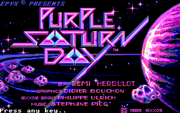 紫色土星日游戏下载|紫色土星日 (Purple Saturn Day)PC破解版下载插图