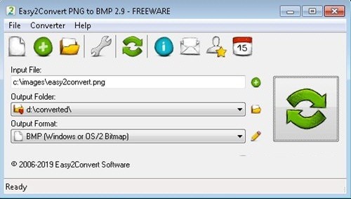 Easy2Convert PNG to BMP图