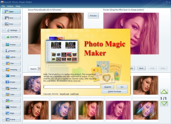 Boxoft Photo Magic Maker图片3