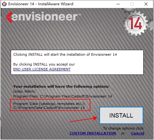 Envisioneer 14安装教程