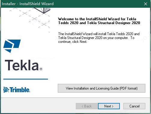 Tekla Structural Designer2020安装教程2