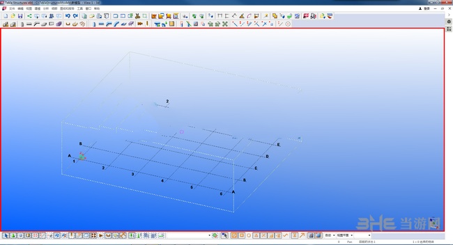 tekla2019新建轴网方法图片1