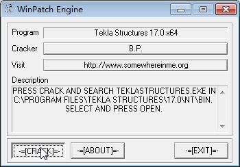 tekla17.0破解方法图片2