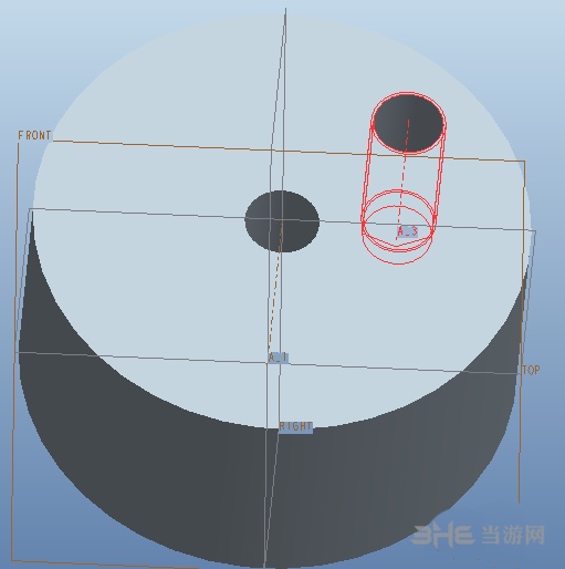 ProE野火版创建同心圆孔教程图片7