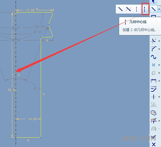 ProE野火版创建同心圆孔教程图片12