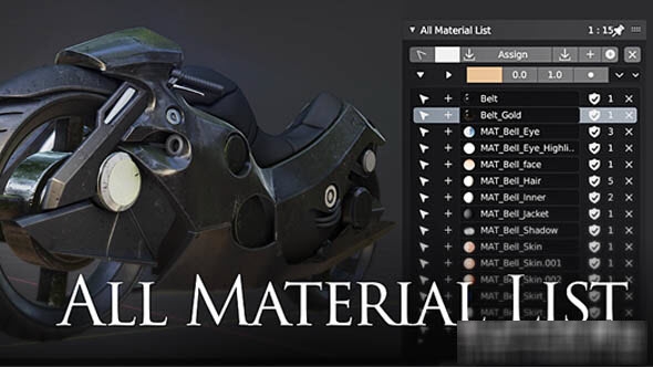 All Material List图片