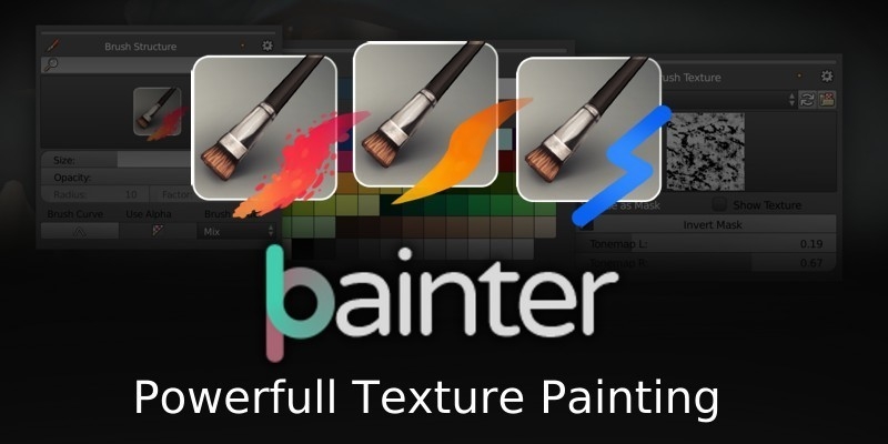 BPainter下载|BPainter(blender高效笔刷绘画工具) 官方版v2.0.0下载插图