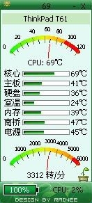 fantool ThinkPad专版|ThinkPad温度查看器 免费版V2.0下载插图1