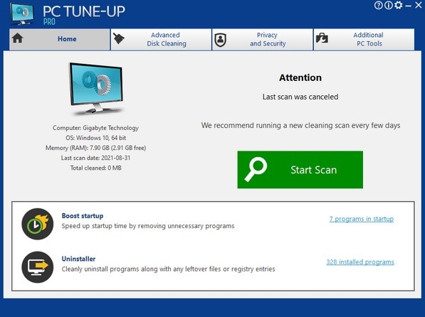 PC Tune-up Pro软件图片1
