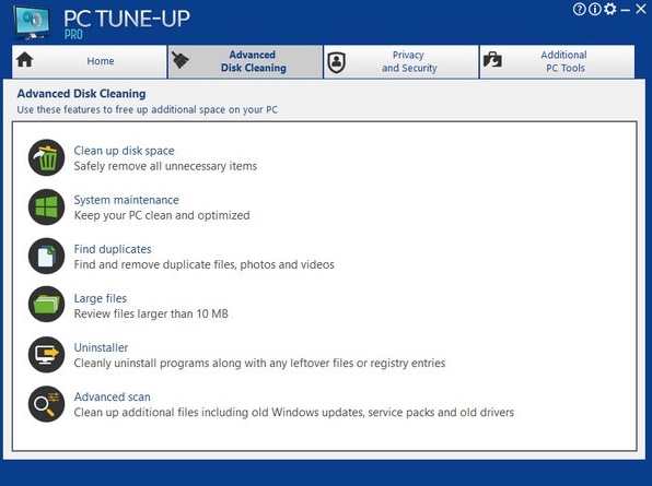 PC Tune-up Pro软件图片2