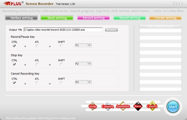 Aplus Screen Recorder软件图片1