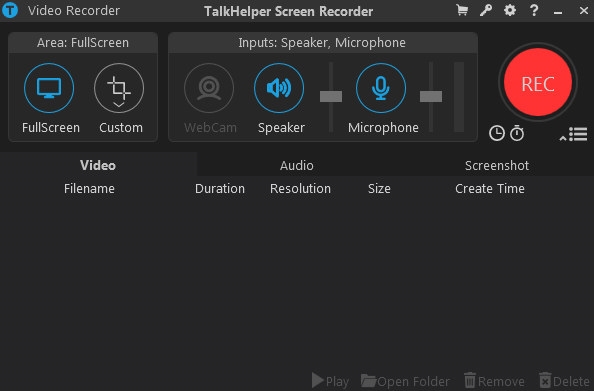 TalkHelper Screen Recorder软件图片2