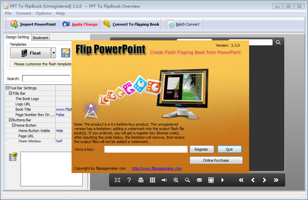 PPT to FlipBook图